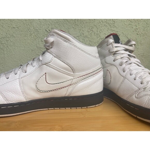 Nike Air Jordan 1 Retro Cinco De Mayo Mens White 2009 Sneaker 136065-107 Size 13 main image 10